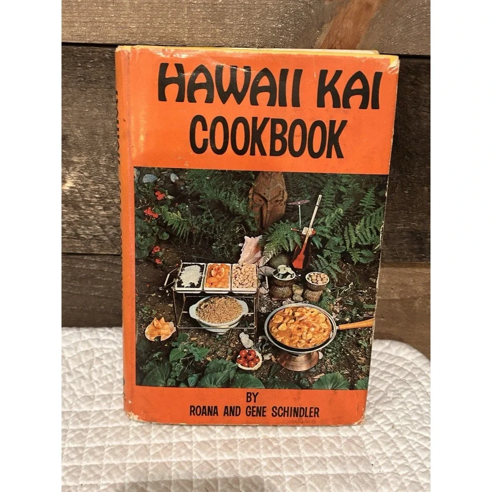 Hawaii Kai‎ Tiki Bar Luau Cultural Cookbook Schindler Vtg 1970 Cookbook